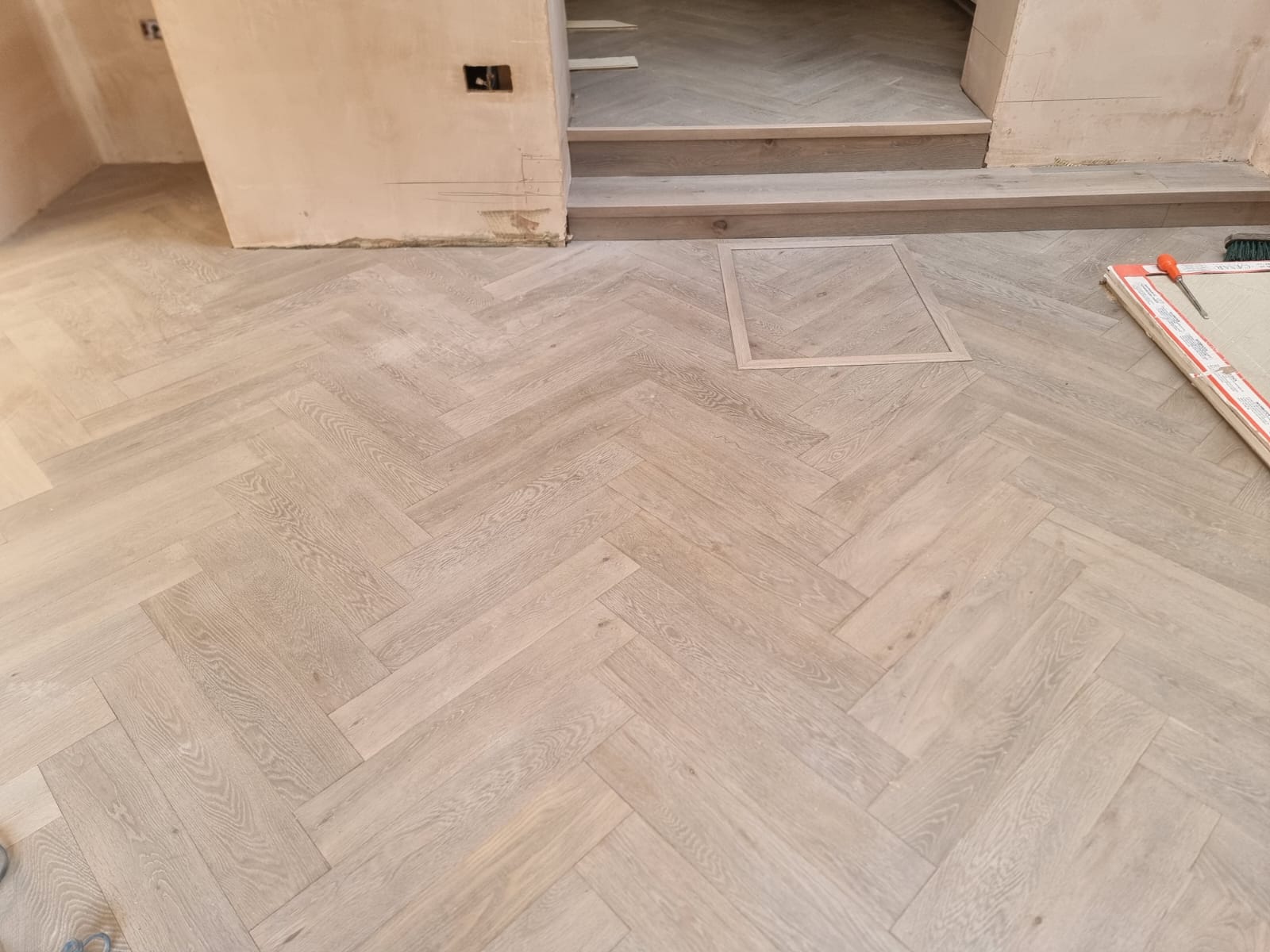 La Collezione Panorama Schilthorn Installation in Clapham - Wood Flooring - Residential