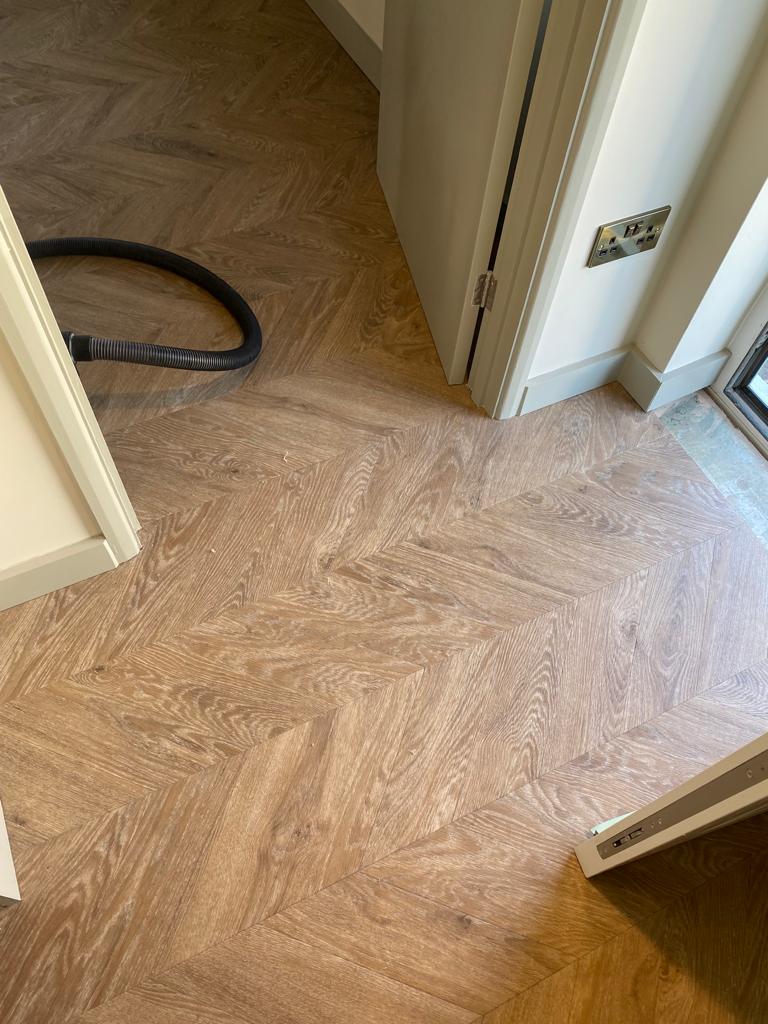 Amtico Signature Pleat Salted Oak Installation In Docklands-2