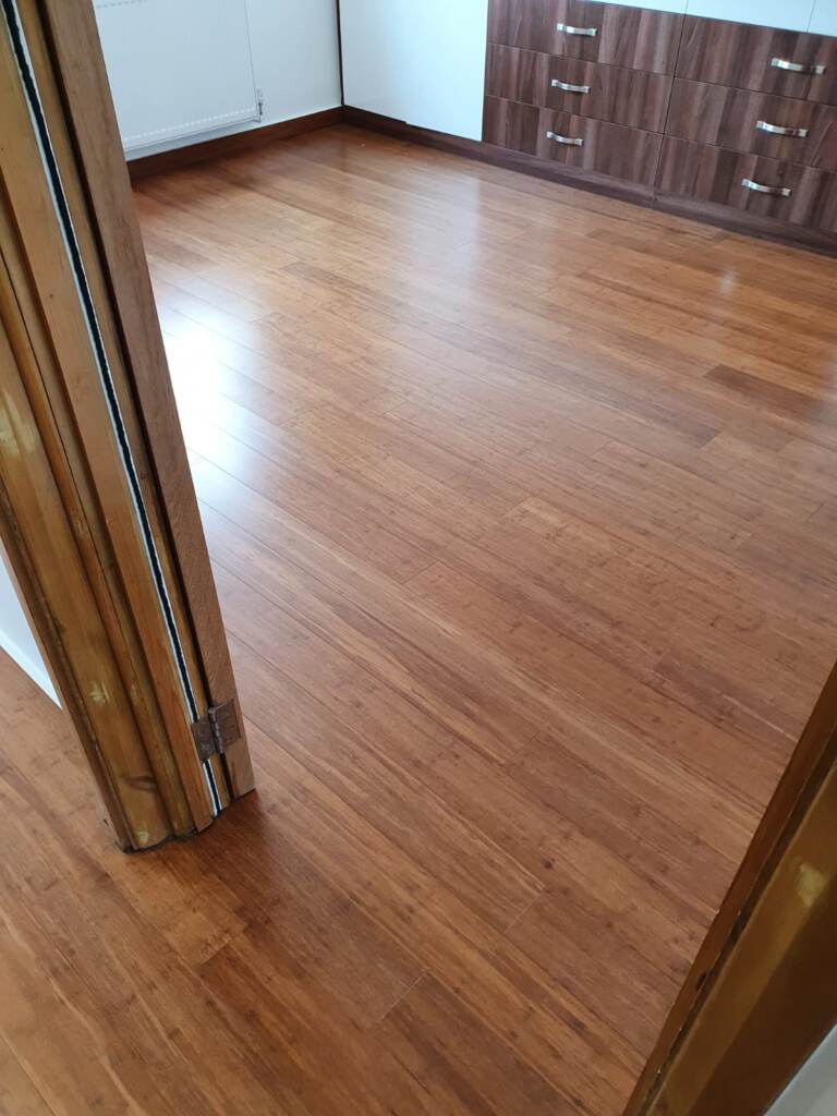 Bamboo Wood Flooring Installation in Chelsea, Home