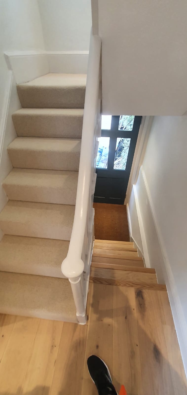 Clarendon Carpets Mayfair Natural Installation In Kilburn-2