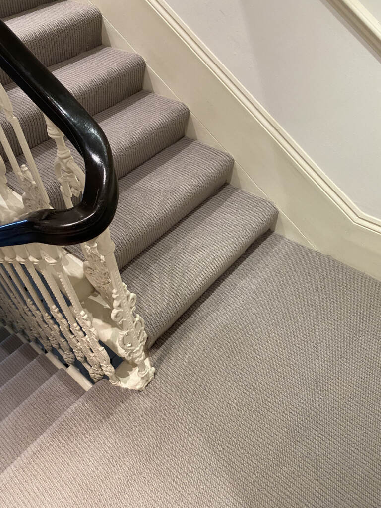 ITC Natural Luxury Flooring Riverline Thames Installation in St John'S Wood, Carpet, Home