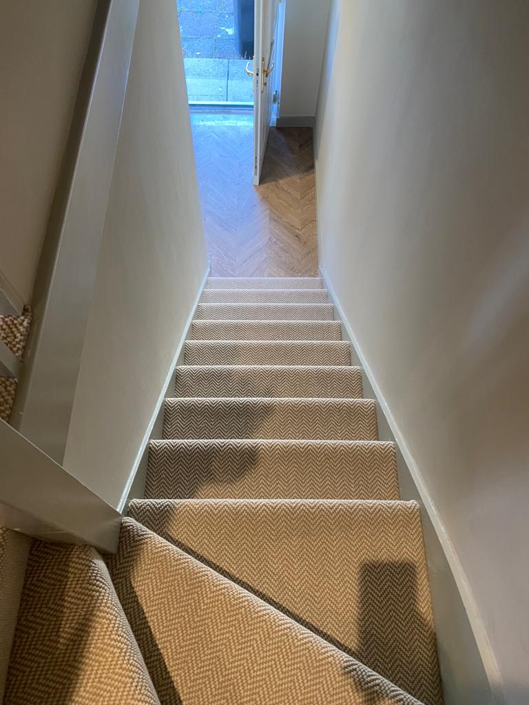 Likewise London Country Classics Herringbone Chalk 2122 Installation In Camden-0