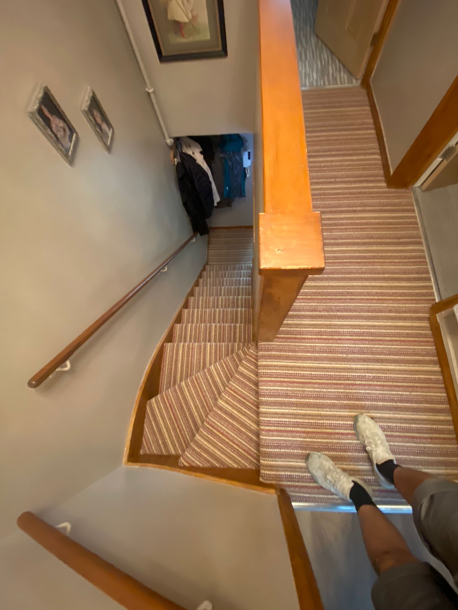 Telenzo Carpets Barbican Candy Cane Installation in Paddington - Carpet - Commercial