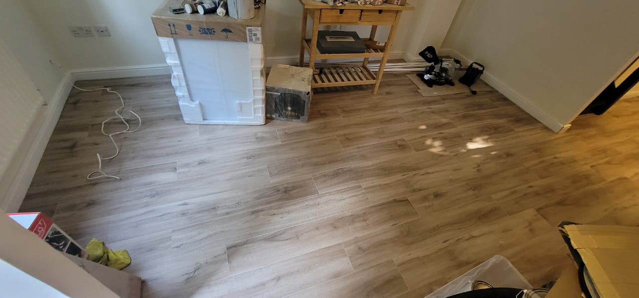 Xylo London Collection Sicily Oak Laminate Installation in Kilburn - Laminate Flooring - Residential