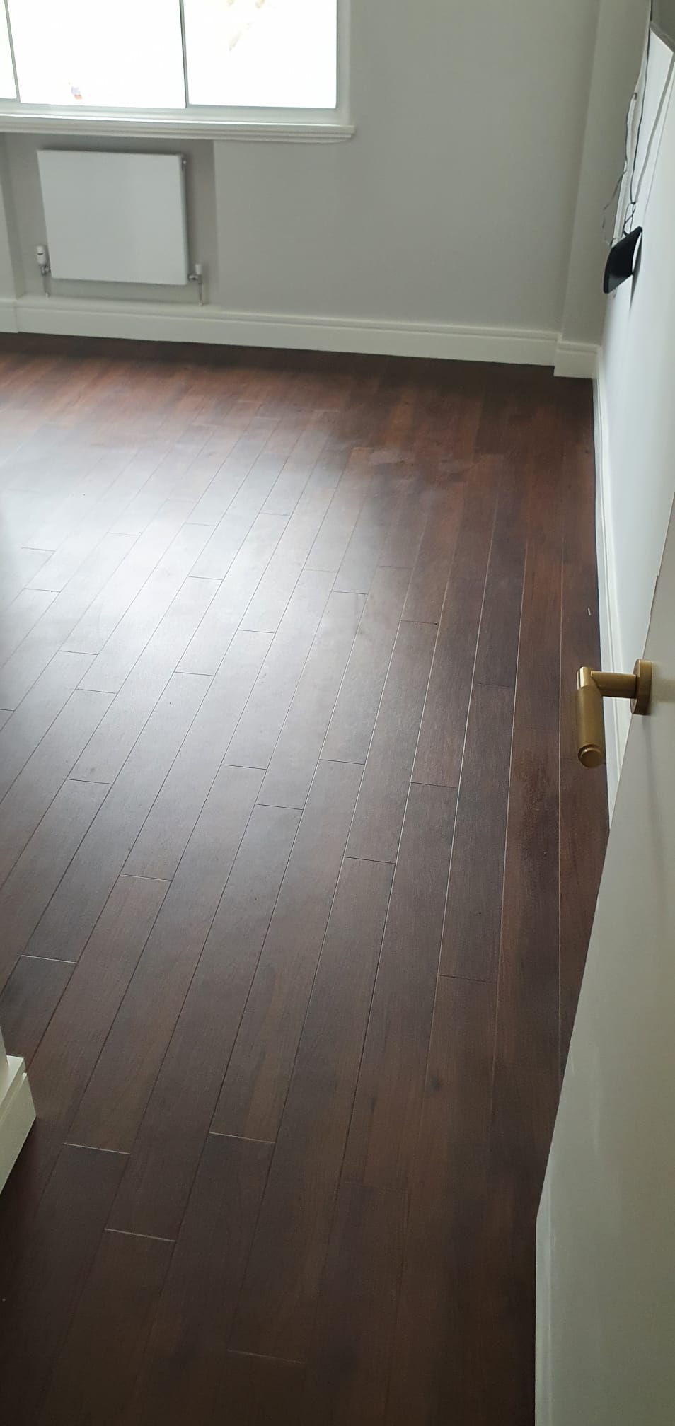 Amtico Spacia Black Walnut Installation in Ealing Wood Flooring Installation - Amtico Flooring - Residential