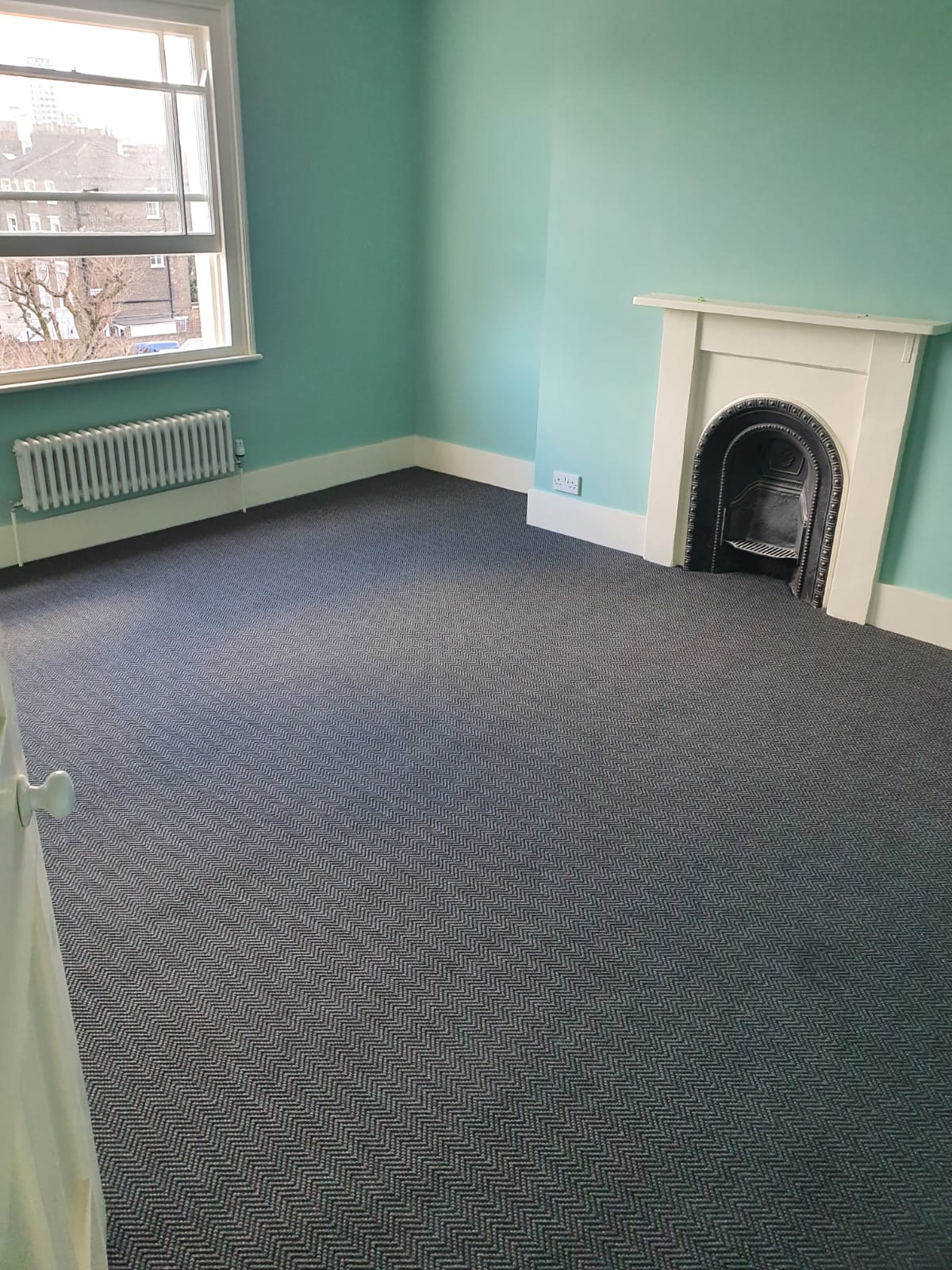Grey Carpet Installation in Barnes - Carpet - Commercial