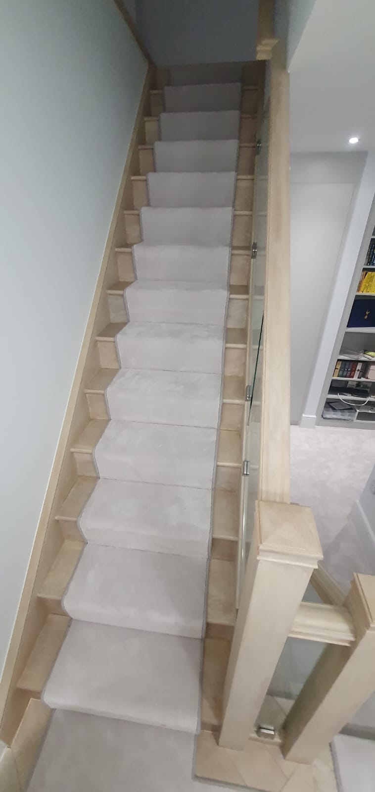 ITC Natural Luxury Flooring Chablis 130110 Installation in Knightsbridge - Carpet - Residential