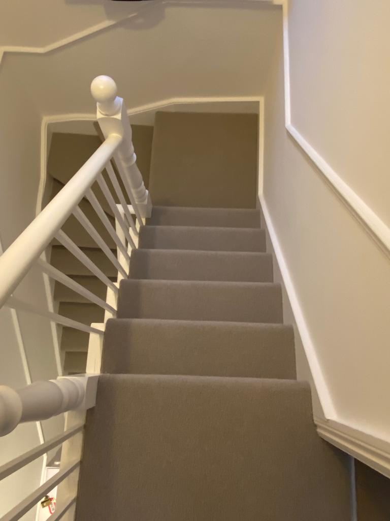 Likewise London Notting Hill 145 Clay carpet installation in Canary Wharf-2