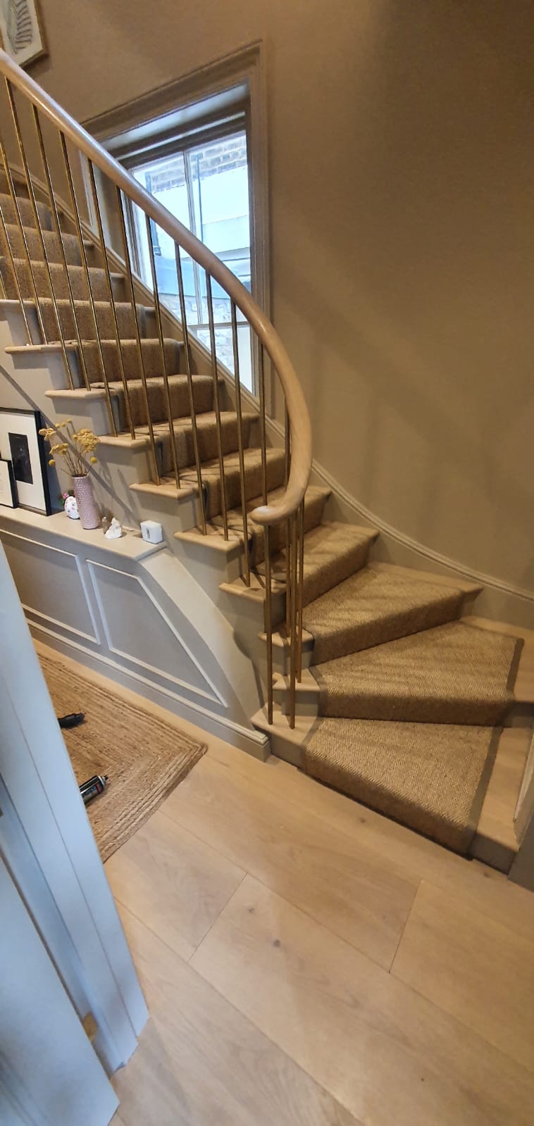 Sisal Carpet installation in Docklands-0