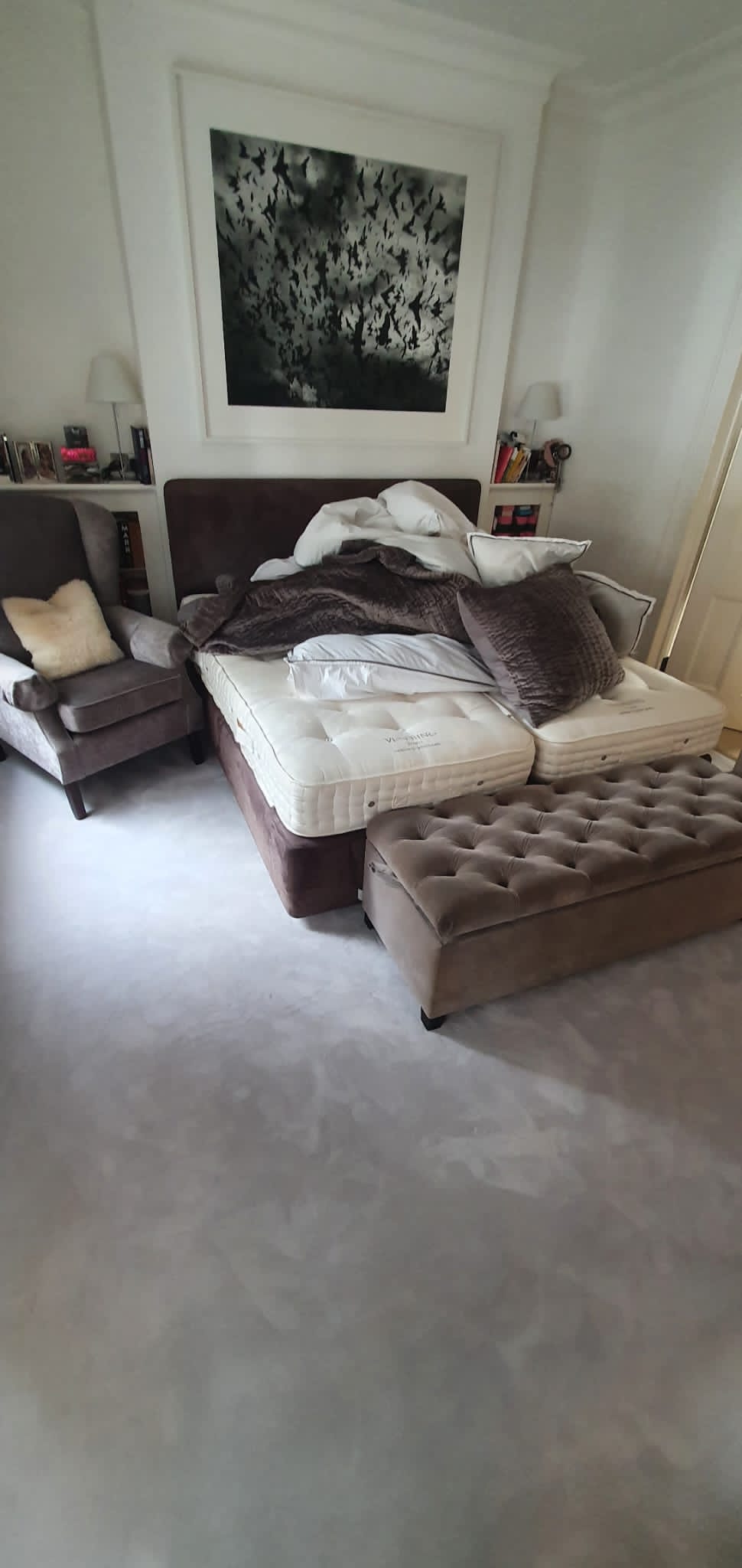 Westex Flooring Silken Velvet Chic Urban installation in Belgravia-0