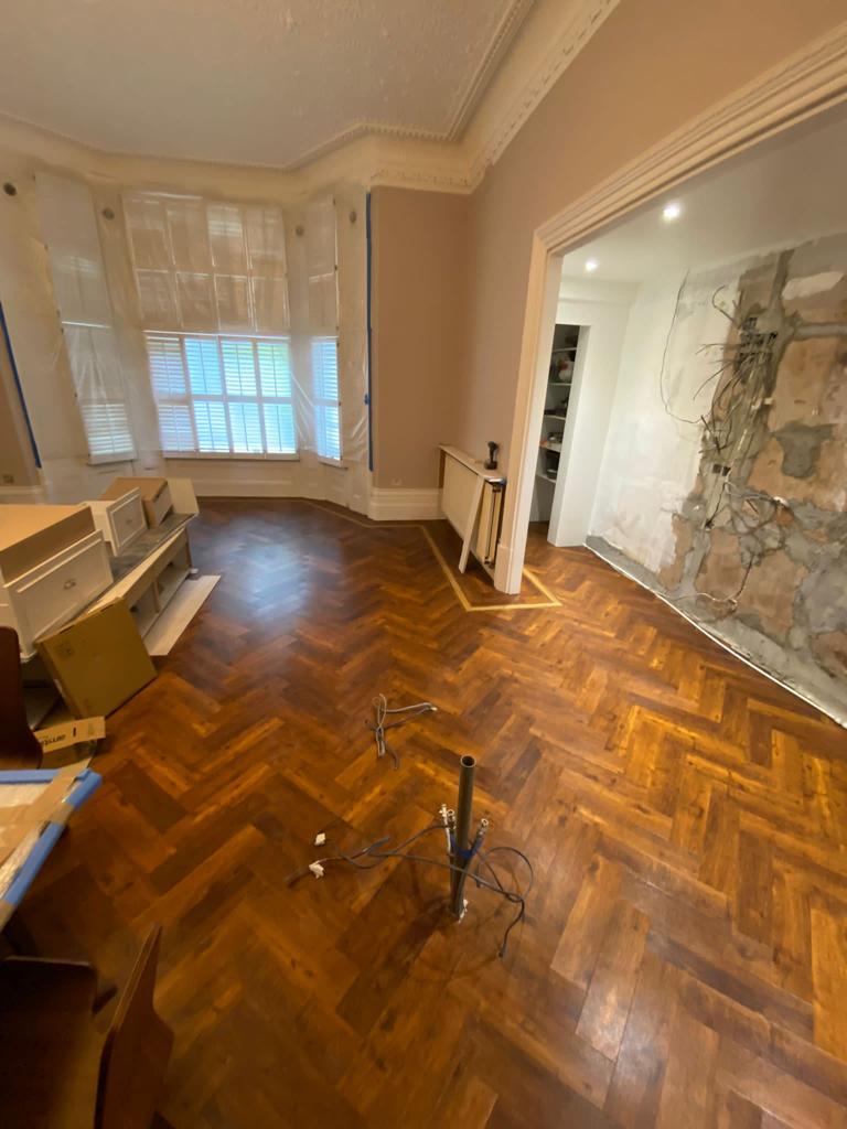 Amtico Form Rural Oak vinyl installation in Southwark-2