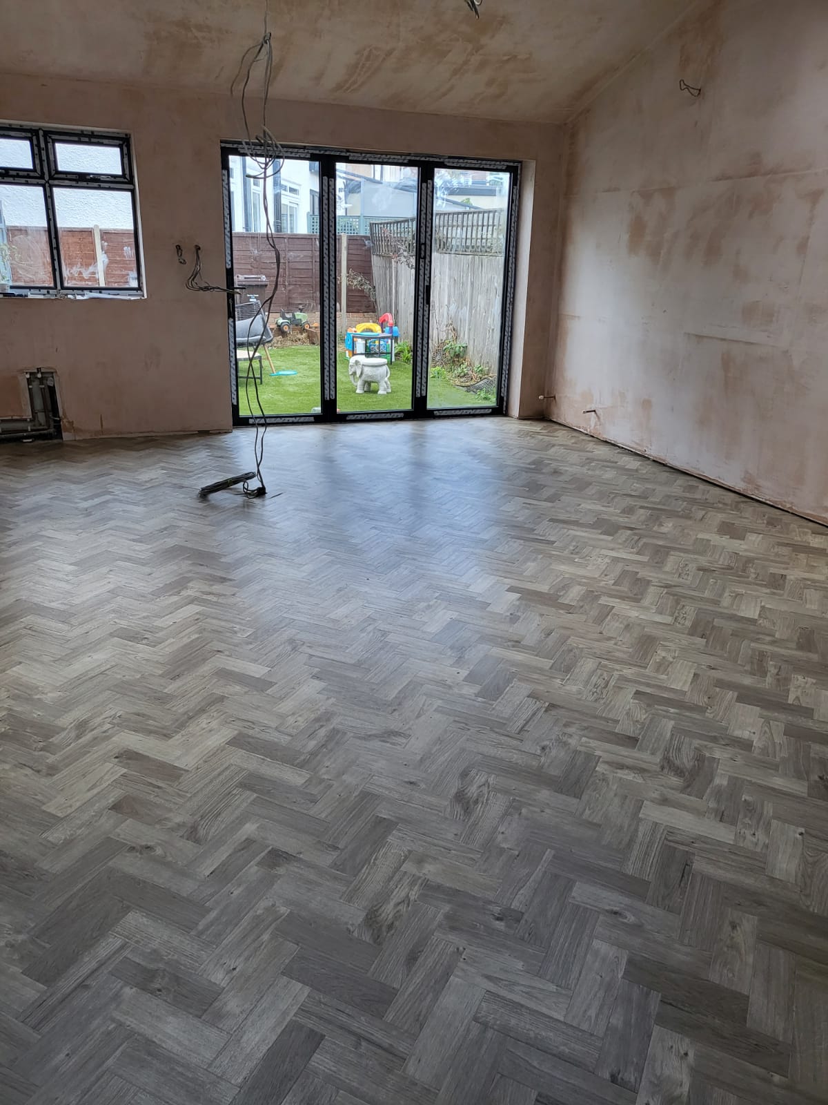Amtico Spacia Sun Bleached Oak Installation in Lambeth Wood Flooring - Amtico Flooring - Residential