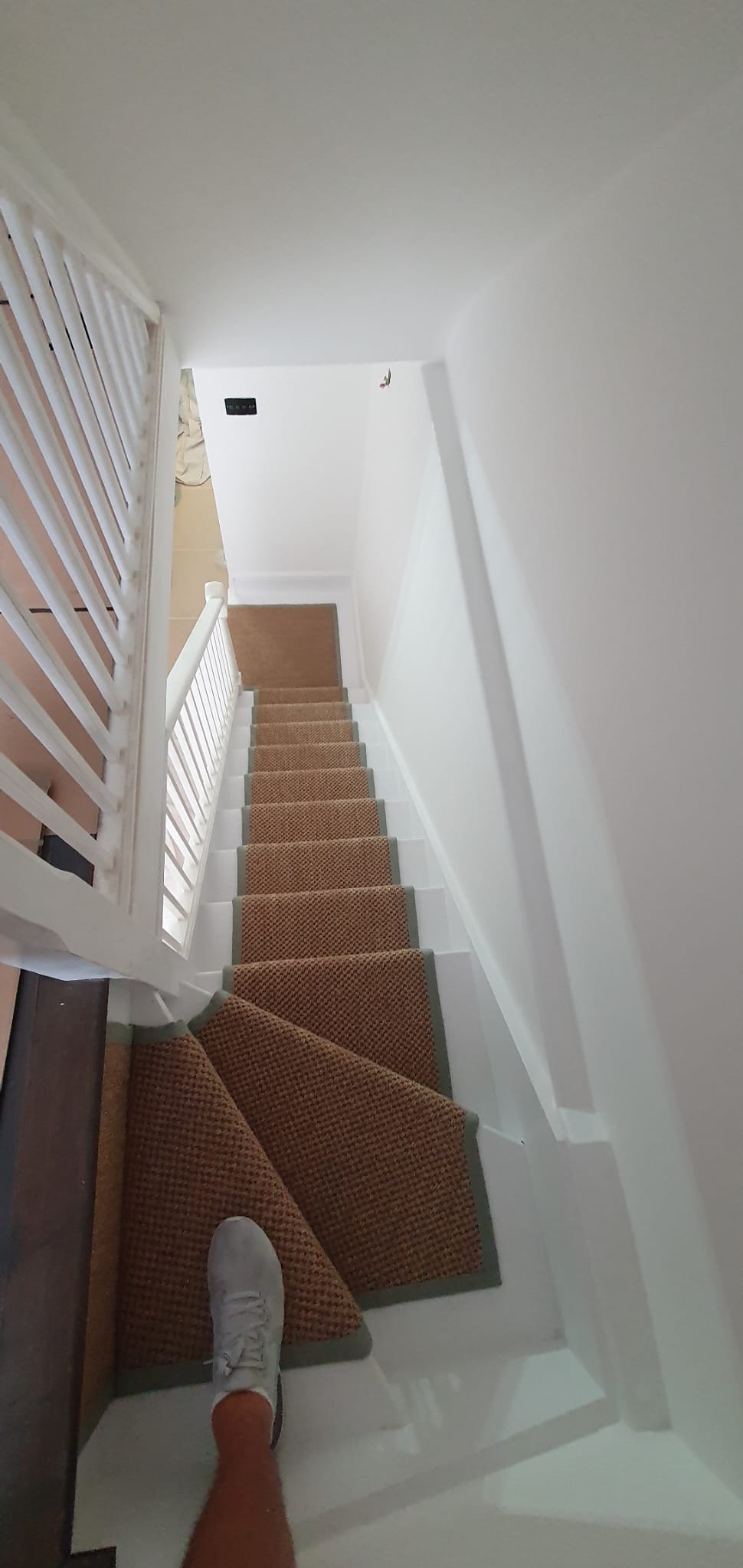 Fibre Carpets Sisal Bengal Raj installation in Hampstead-1