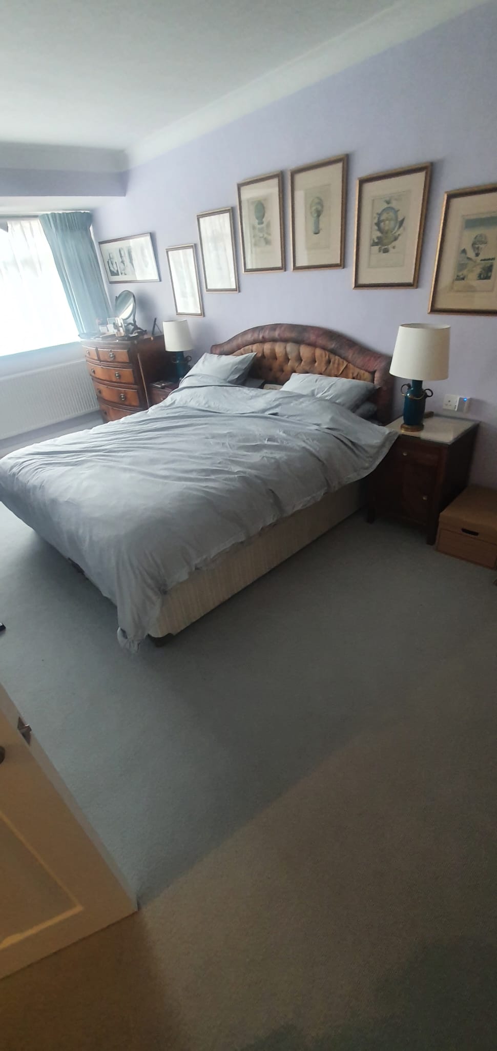 Hugh Mackay Carpets Deco Plains Sky installation in Wandsworth-1