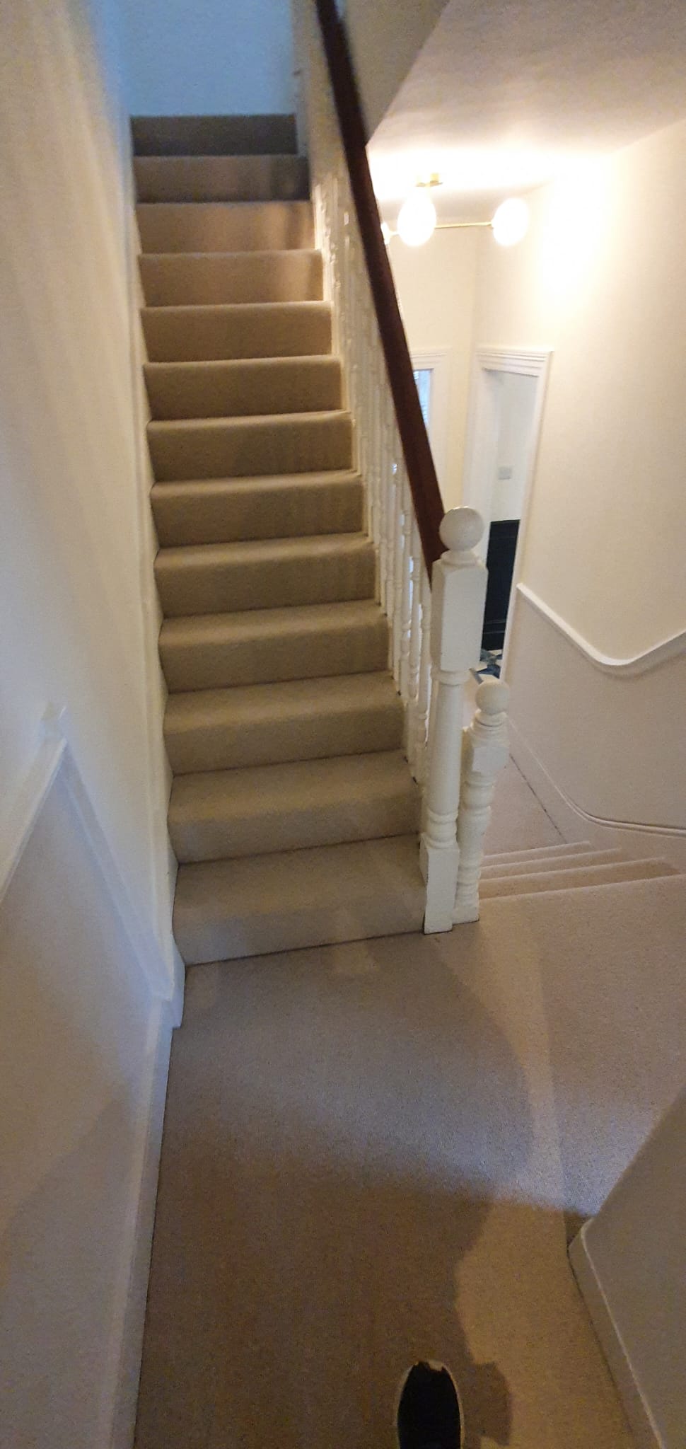 Clarendon Carpets Mayfair Natural installation in Islington-1