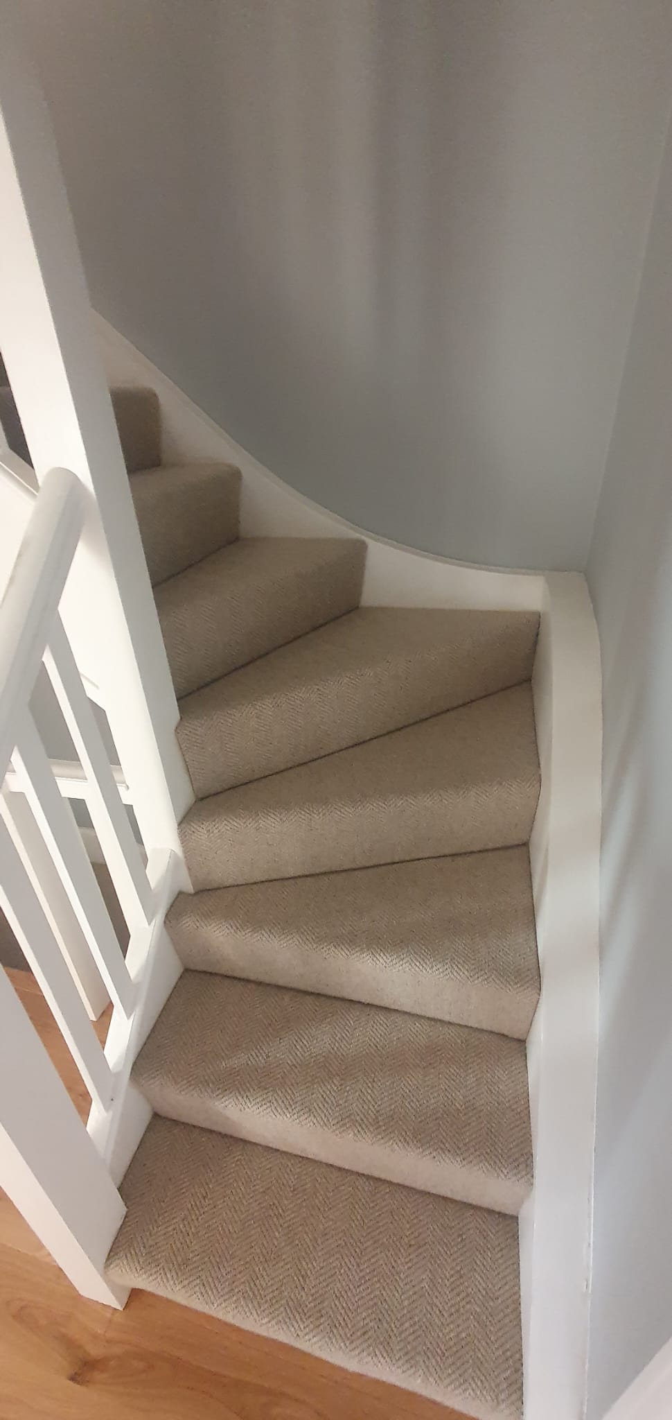 Clarendon Carpets Mayfair Natural Installation in Islington - Carpet - Residential