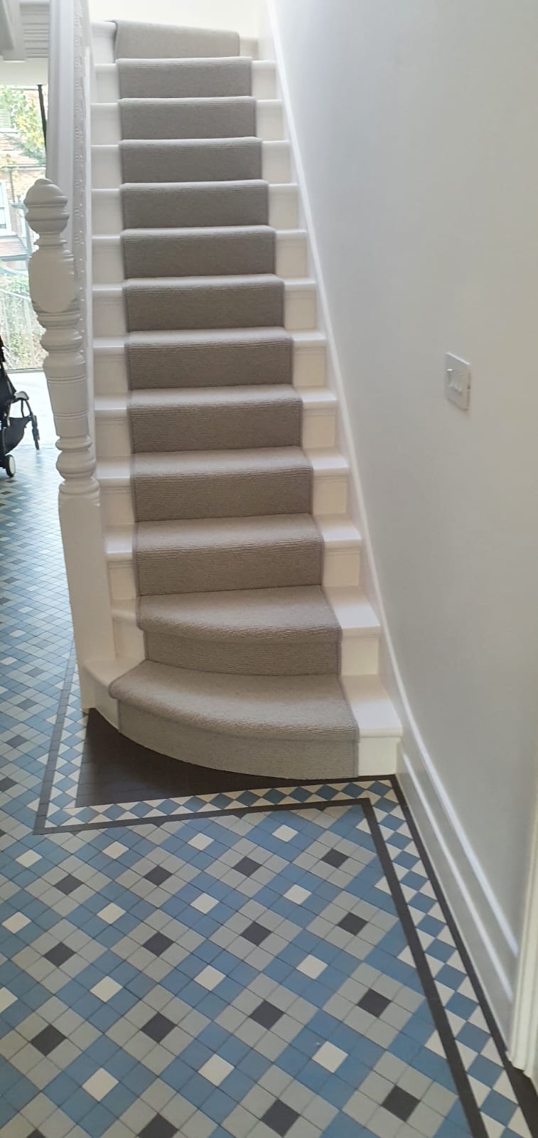 Fibre Carpets Seychelles Lagoon Fitting in Croydon - Carpet - Residential