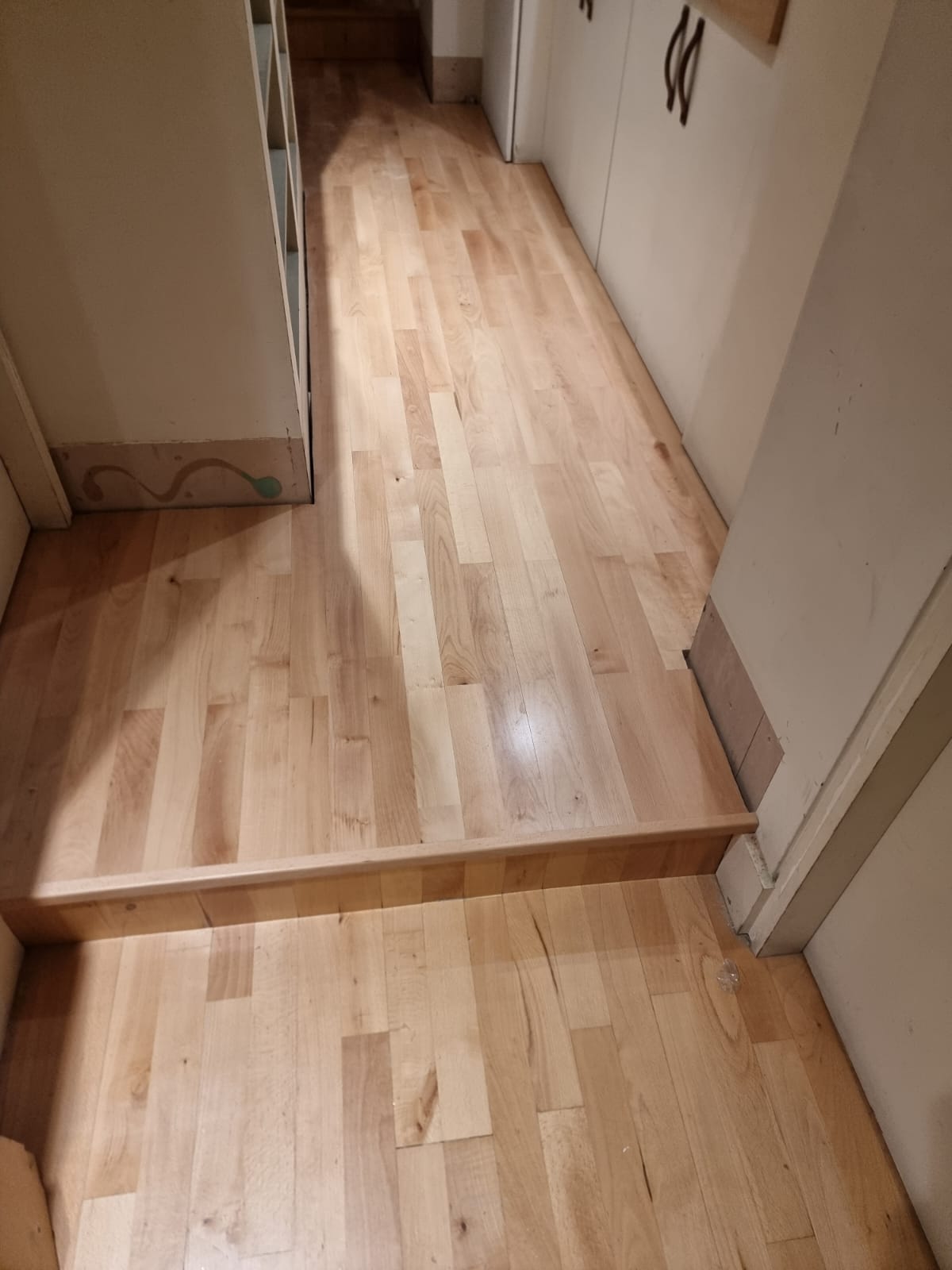 Junckers Silva Sport Beech Wood Flooring Installation in Docklands - Wood Flooring - Residential