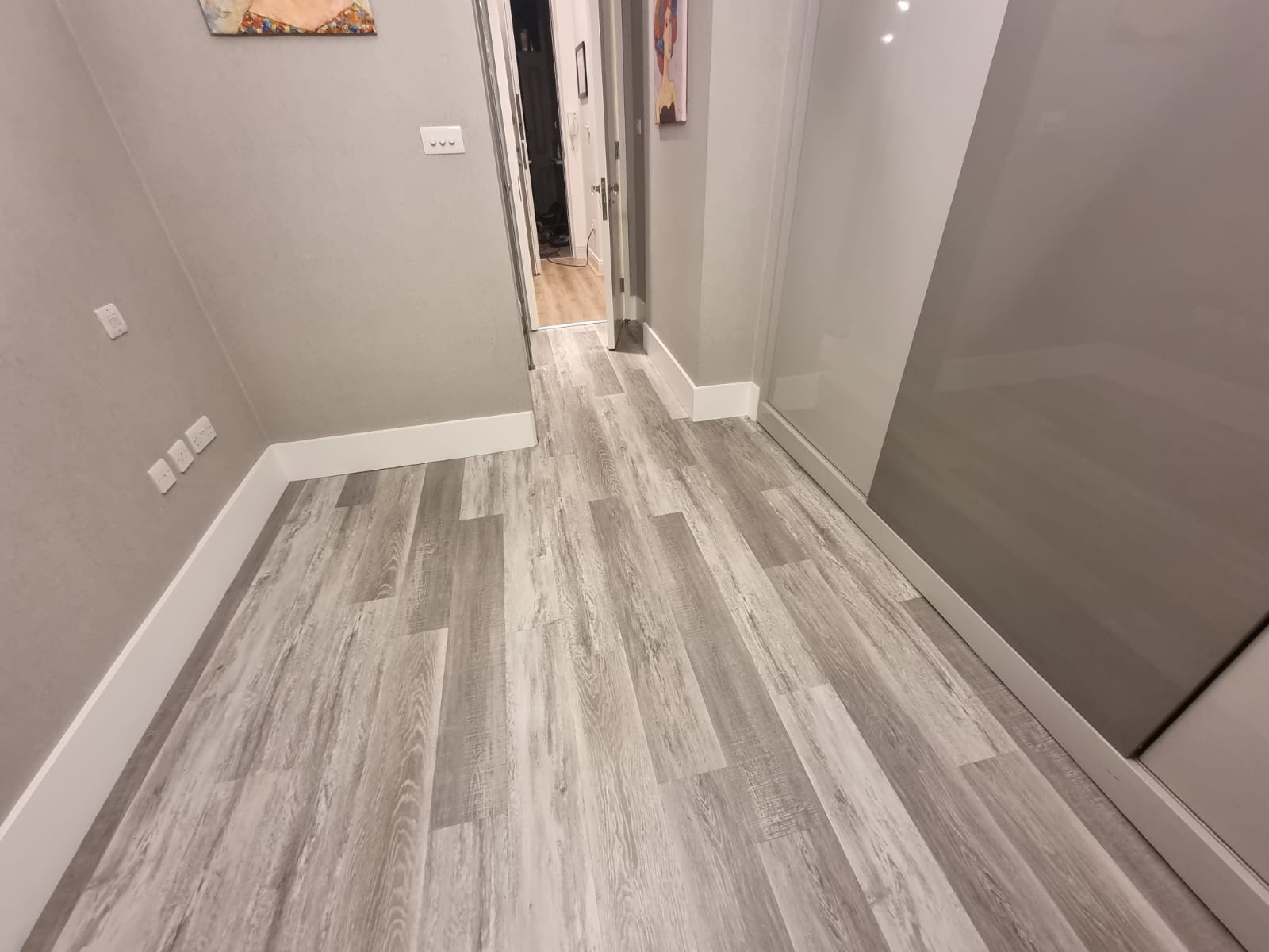 Amtico Spacia Urban Salvaged Timber installation in Mayfair-0