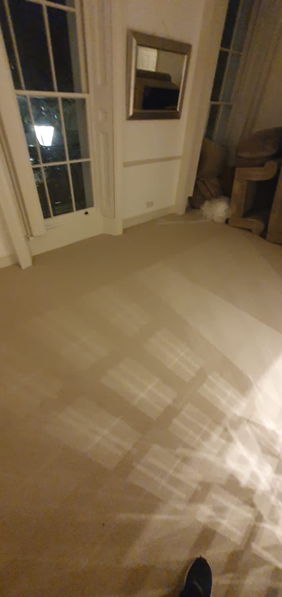 Clarendon Carpets Mayfair Loop Shale Installation in Balham - Carpet - Residential