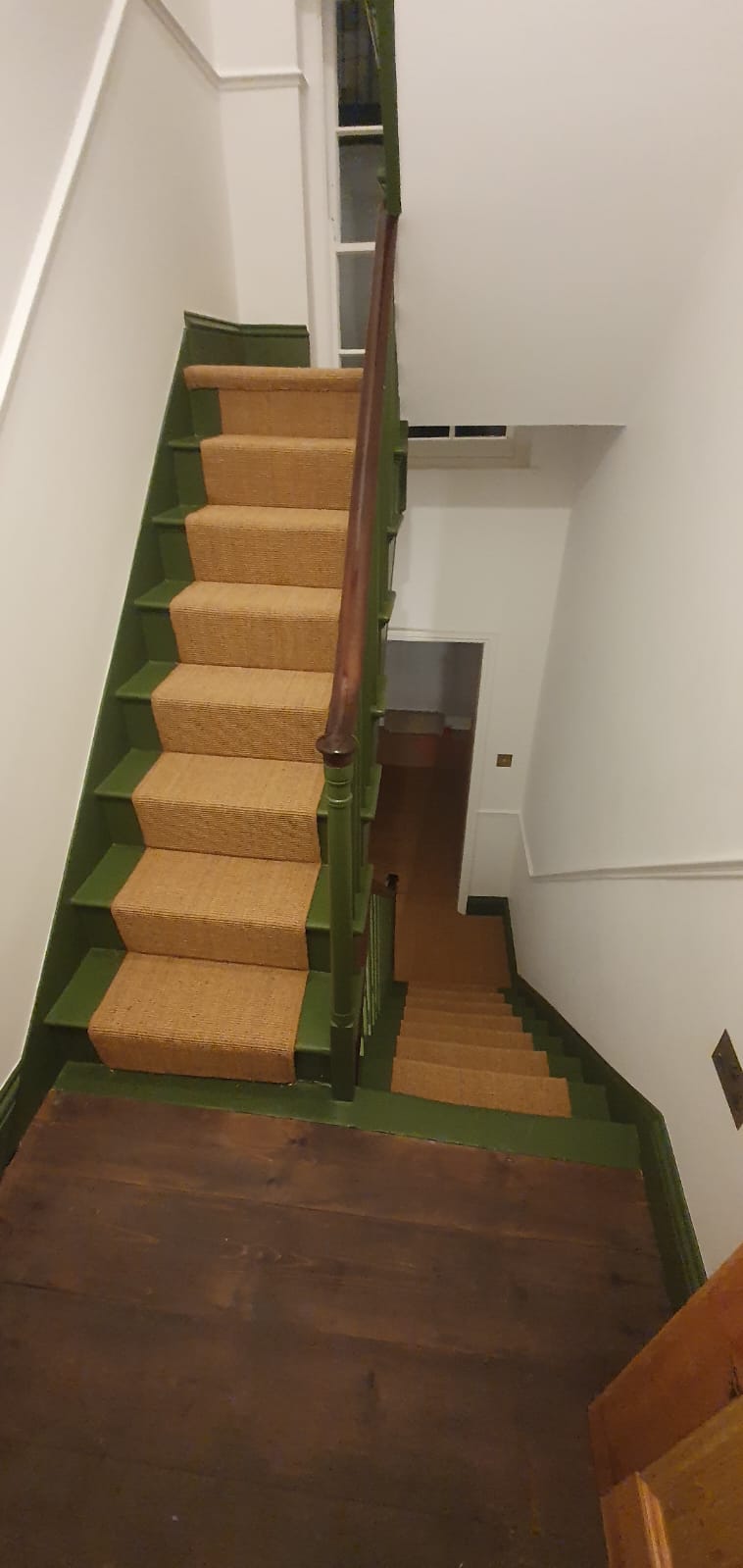 Kersaint Cobb Sisal Mini Boucle Cognac Installation in Pimlico - Carpet - Residential