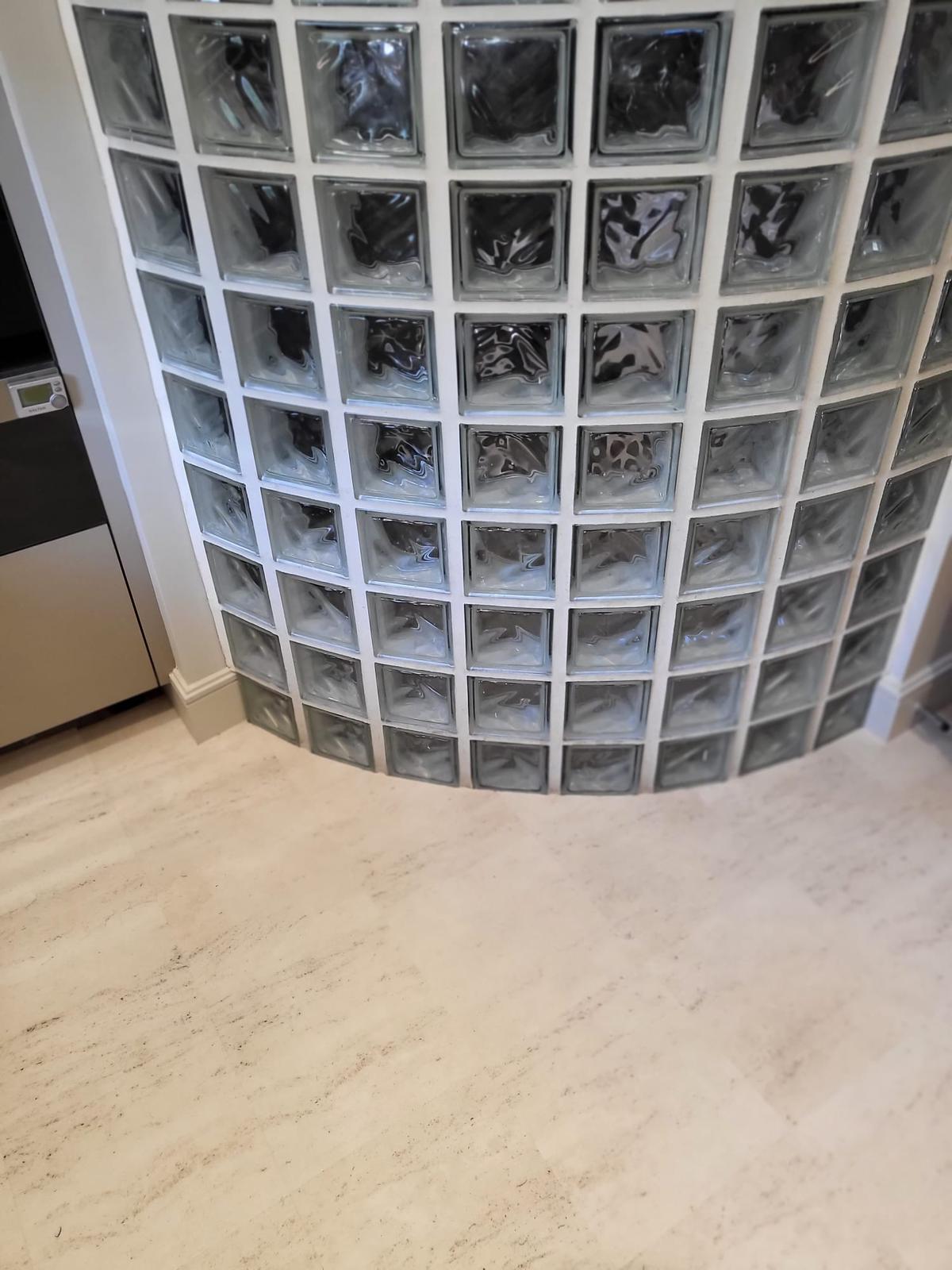 Amtico Signature Honed Limestone installation in Ealing-1