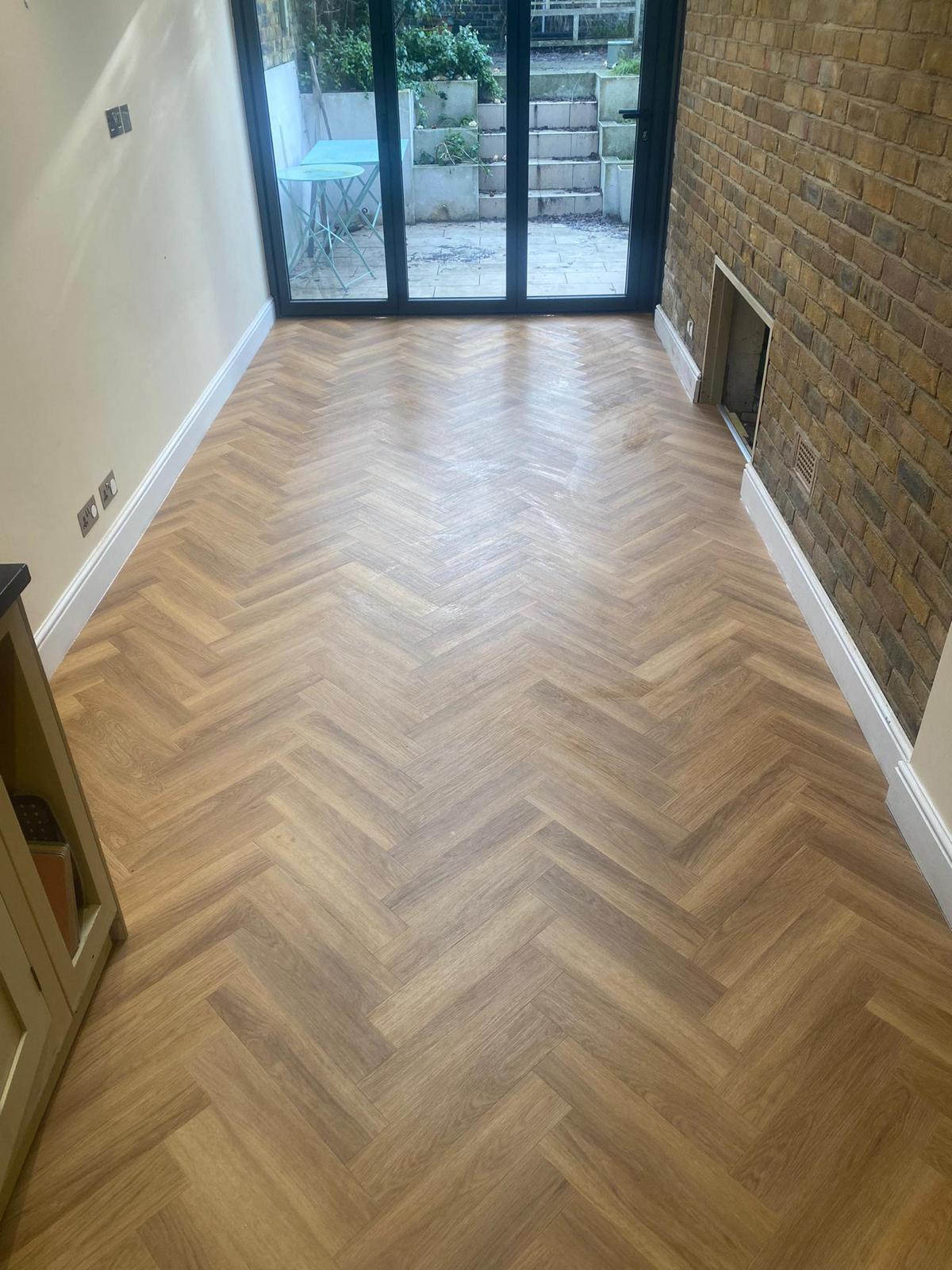 Amtico Spacia Honey Oak Installation in Southwark Wood Flooring - Amtico Flooring - Residential