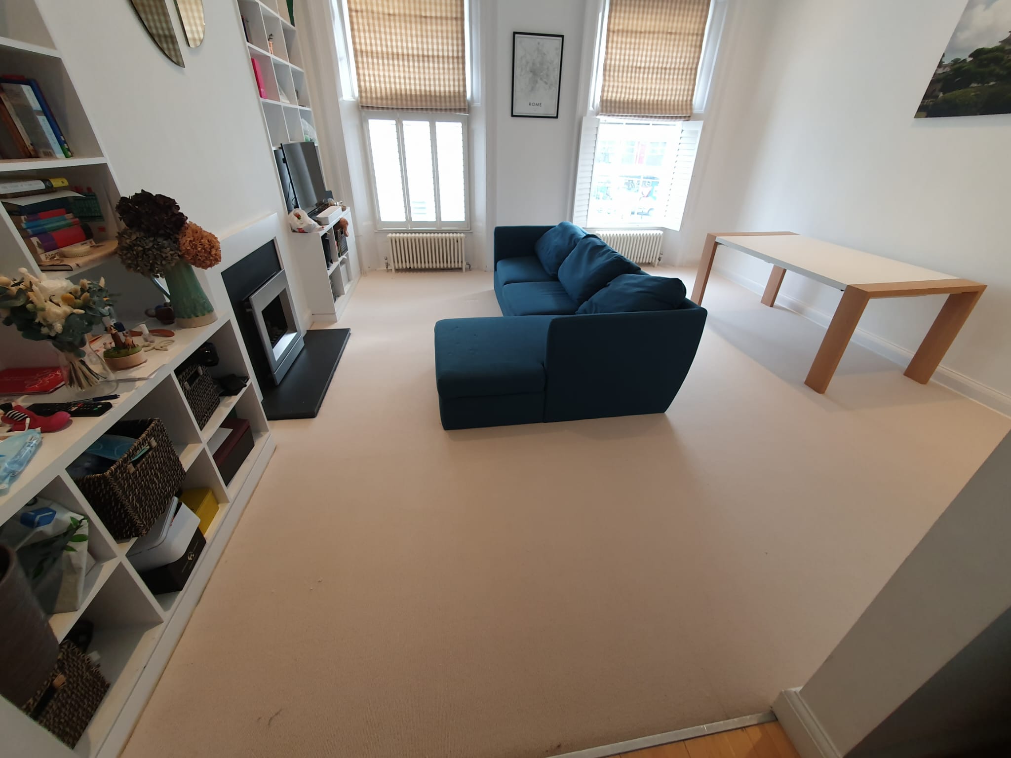 Westex Flooring Natural Loop Collection Cable Sandcastle carpet installation in Knightsbridge-0