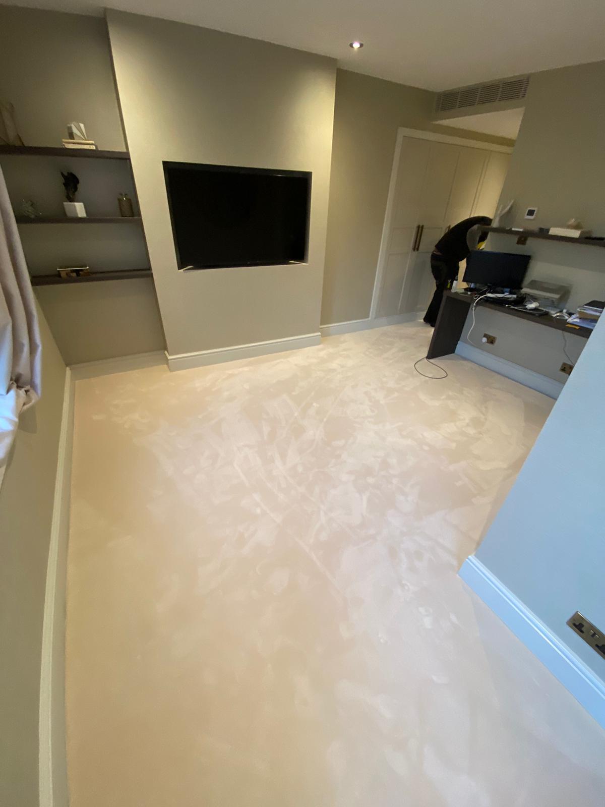 Westex Flooring Silken Velvet Chic Frost Carpet Installation in Chiswick - Carpet - Residential