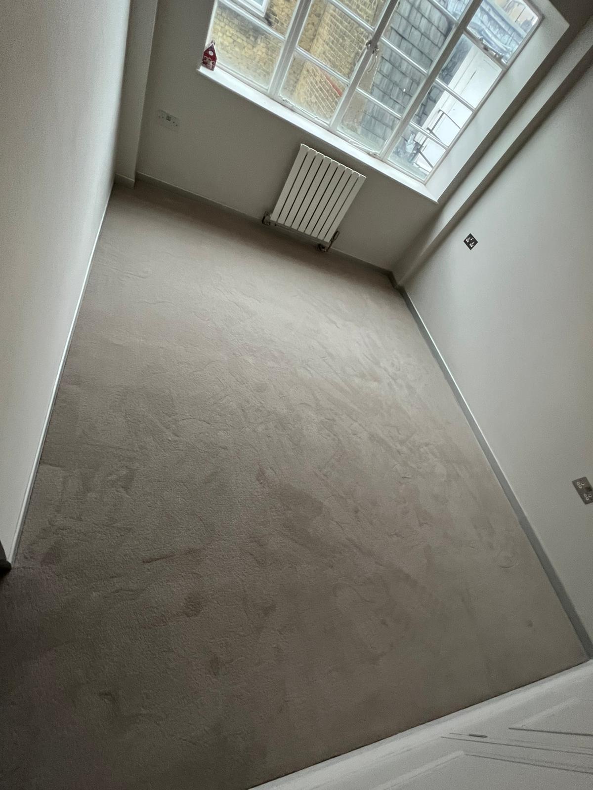 Westex Flooring Westend Velvet Mushroom Installation in Earls Court - Carpet - Residential