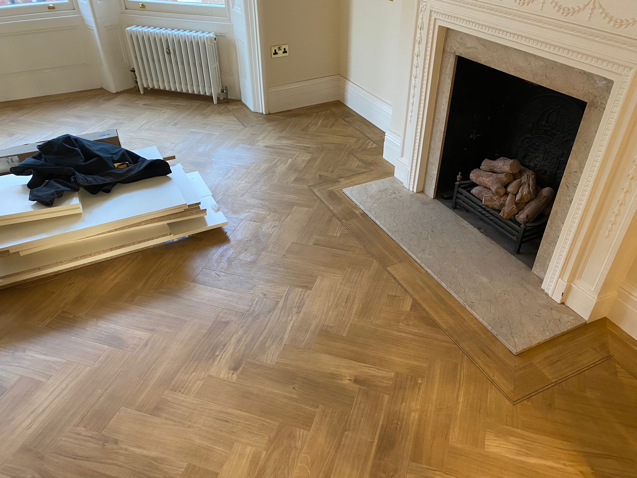 Amtico Signature Golden Oak installation in Acton-1