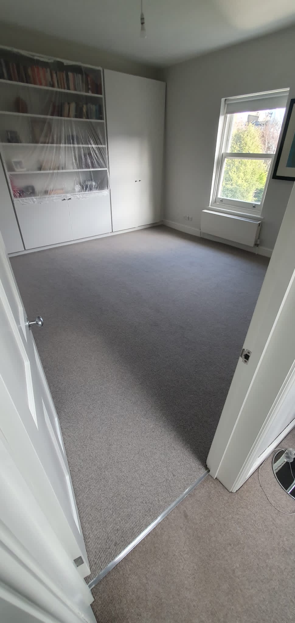 Fibre Flooring Wool Arcadian Stourhead carpet installation in Mayfair-0