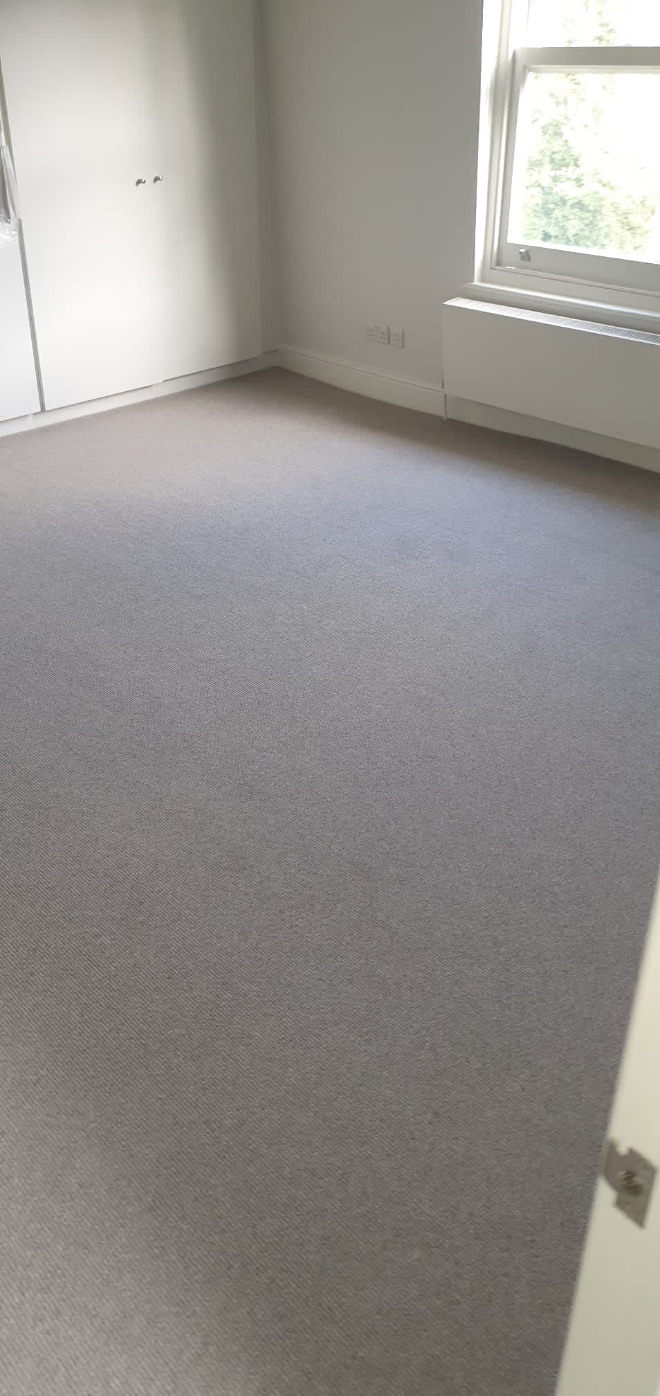 Fibre Flooring Wool Arcadian Stourhead Carpet Installation in Mayfair - Carpet - Residential