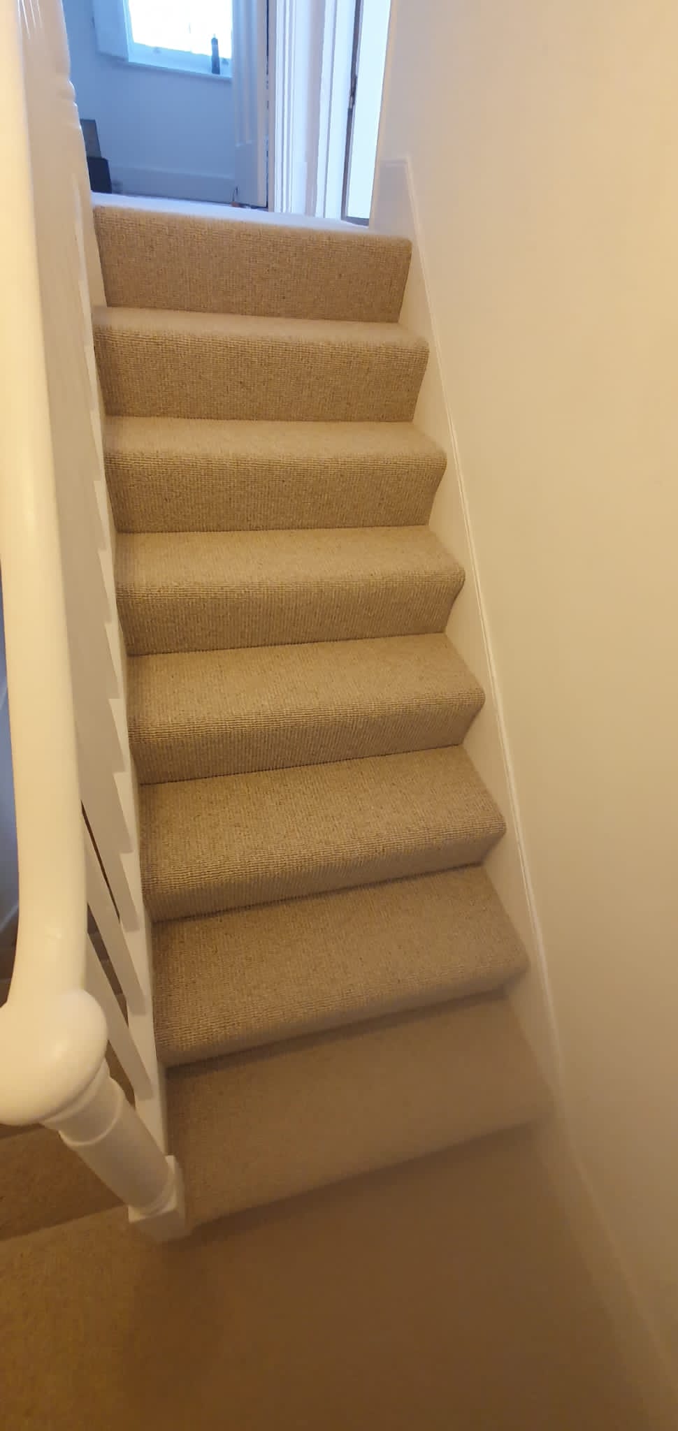 Victoria Carpets Sisal Weave Wool SWC04 Installation in Hampstead Carpet - Carpet - Residential