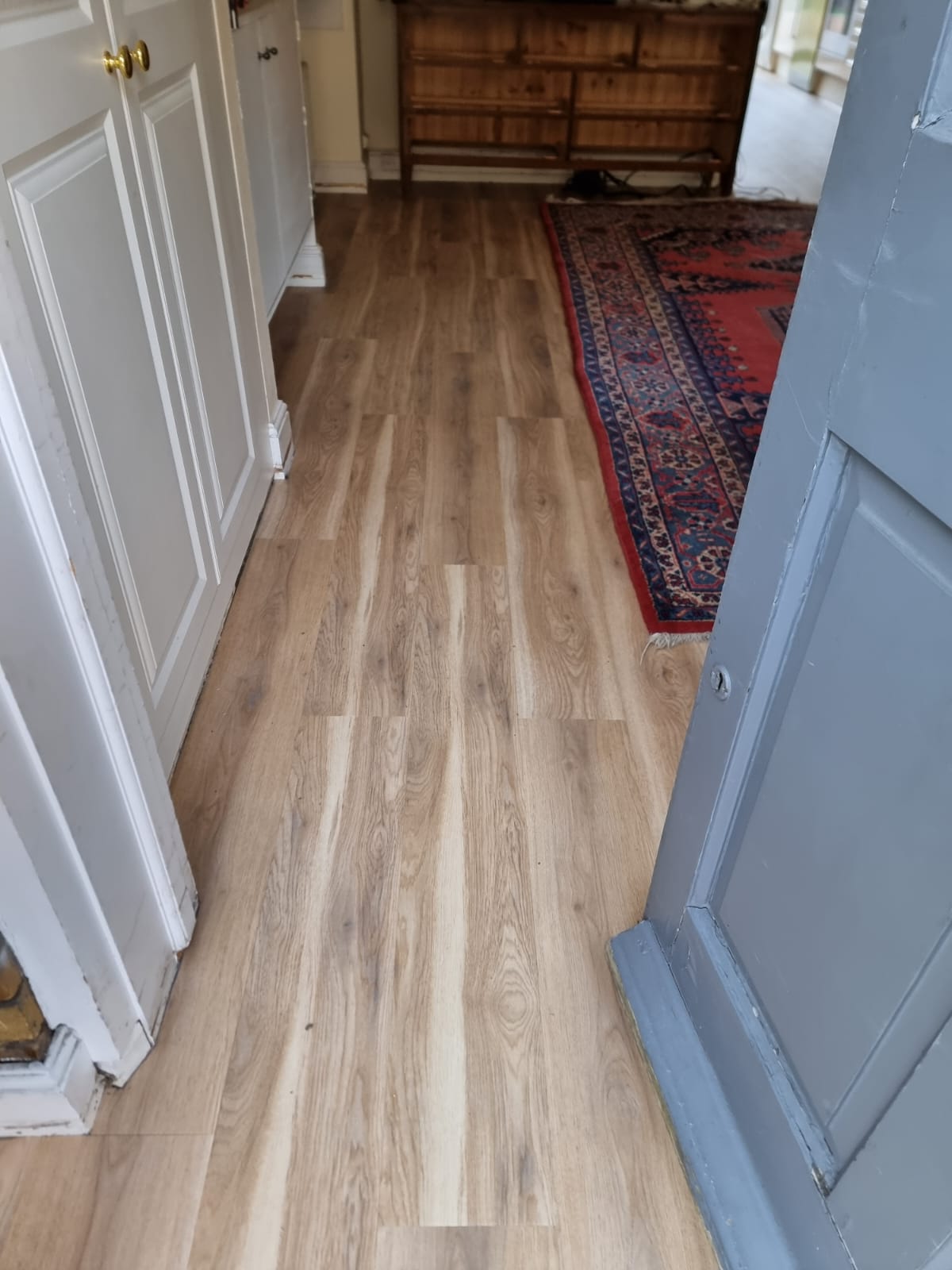 Amtico Spacia Carriage Oak installation in Marylebone-0