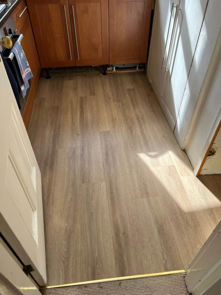 Amtico Spacia Muted Oak Fitting in Chiswick, Luxury Vinyl Tile (LVT) Flooring, Wood Flooring, Home