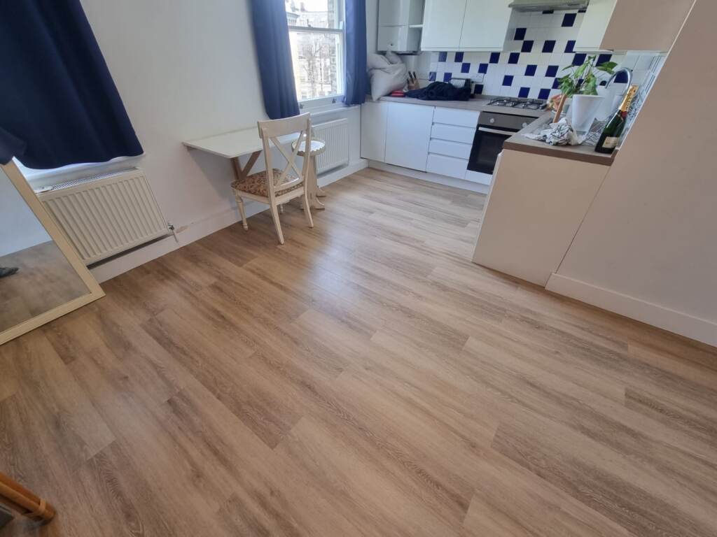 Amtico Spacia Muted Oak Instalment in Docklands, Luxury Vinyl Tile (LVT) Flooring, Wood Flooring, Home
