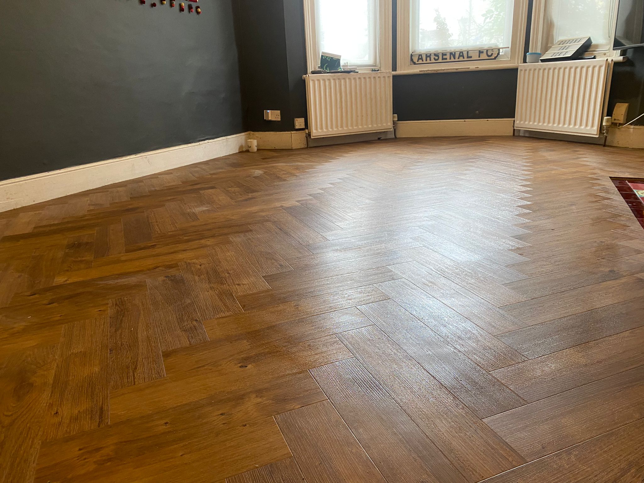 Amtico Spacia Royal Oak Installation in Acton Wood Flooring - Amtico Flooring - Residential