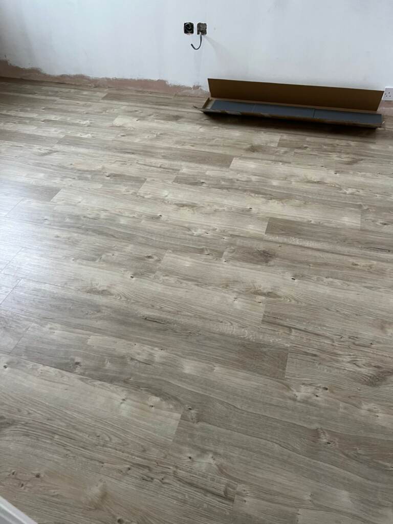 Amtico Spacia Sun Bleached Oak Installation in Westminster, Luxury Vinyl Tile (LVT) Flooring, Wood Flooring, Home