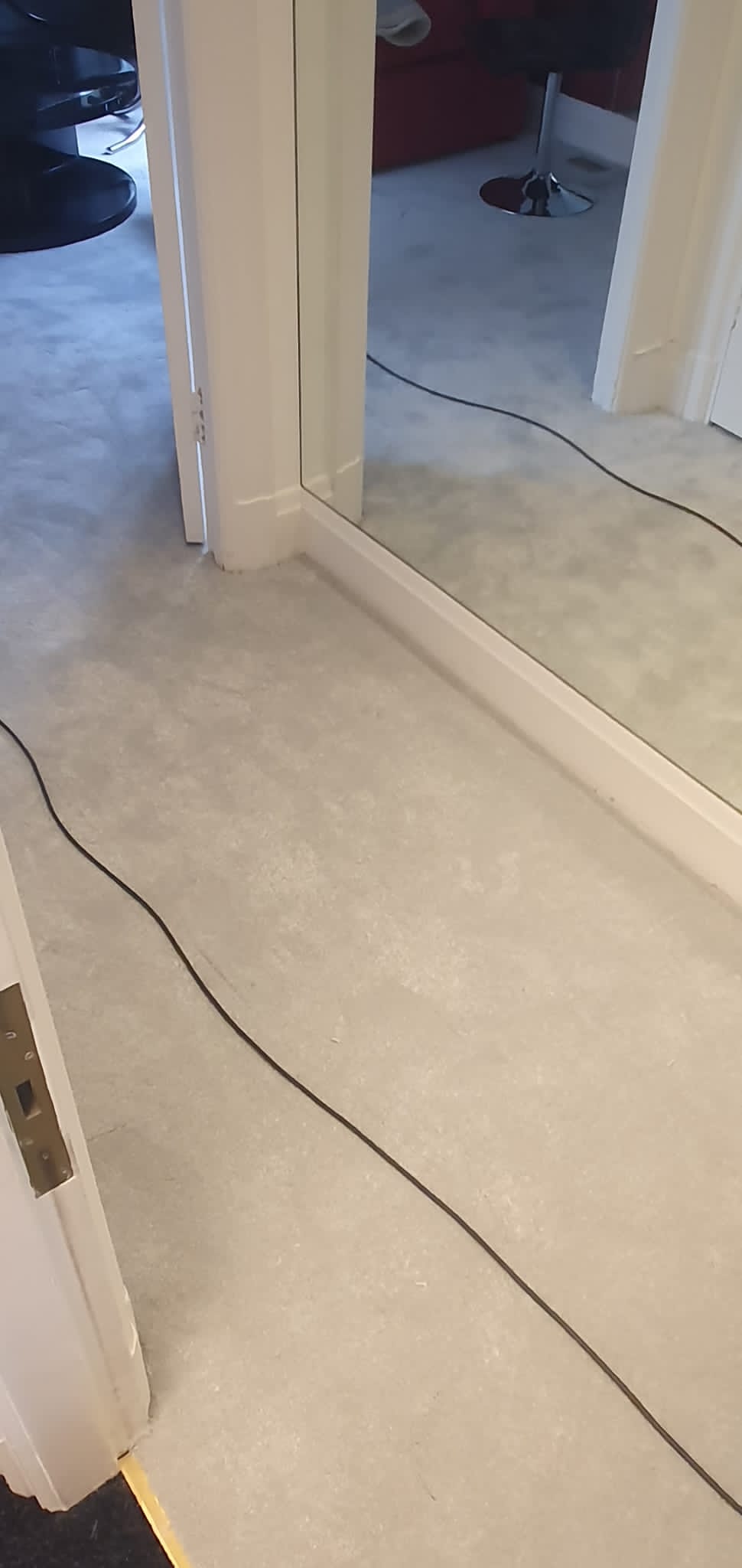 Cavalier Carpets Stainless Serenity Sailcloth Installation in Islington - Carpet - Residential