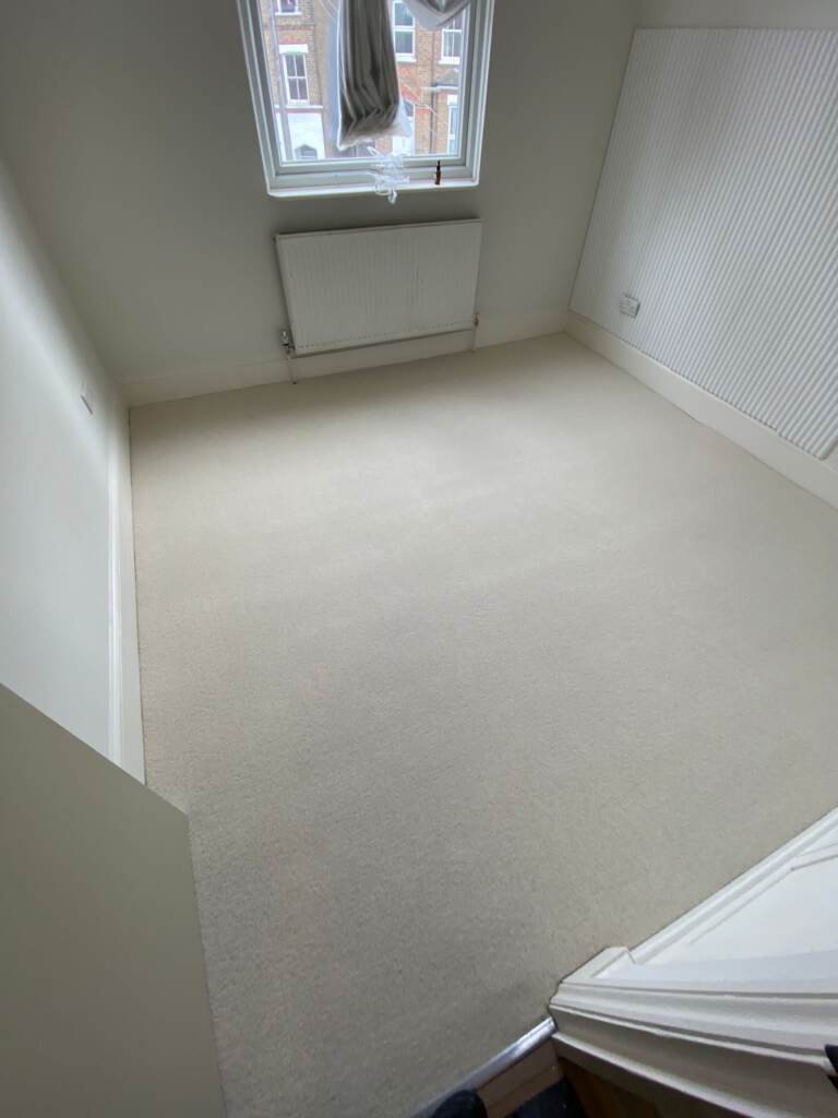 Clarendon Carpets Mayfair Ivory Installation in Lambeth, Carpet, Home