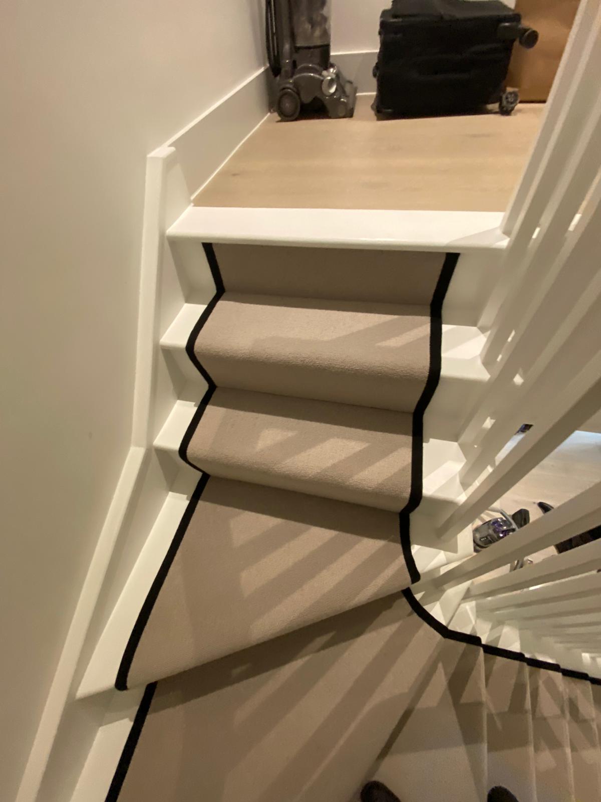 Cormar Carpets Avebury Tisbury Tarn Installation in Canary Wharf - Carpet - Residential