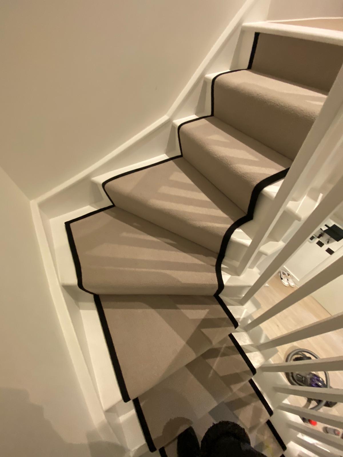 Cormar Carpets Avebury Tisbury Tarn installation in Canary Wharf-1