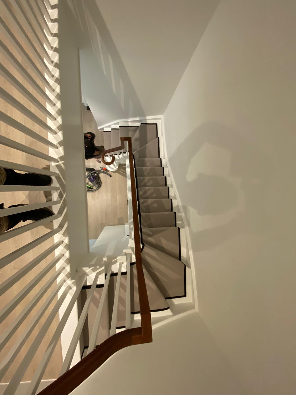 Cormar Carpets Avebury Tisbury Tarn installation in Canary Wharf-2