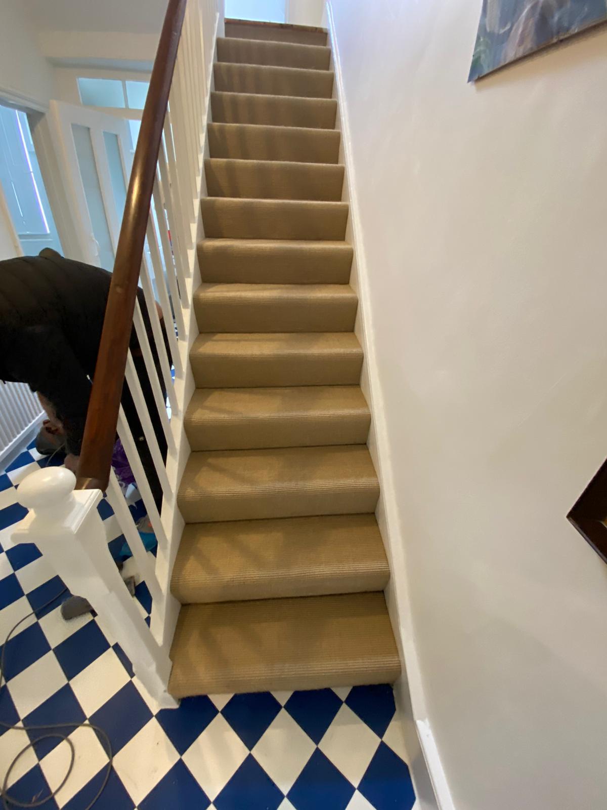 Crucial Trading Sisal Boucle Harmony Light Caramel HB255 installation in Chelsea-0