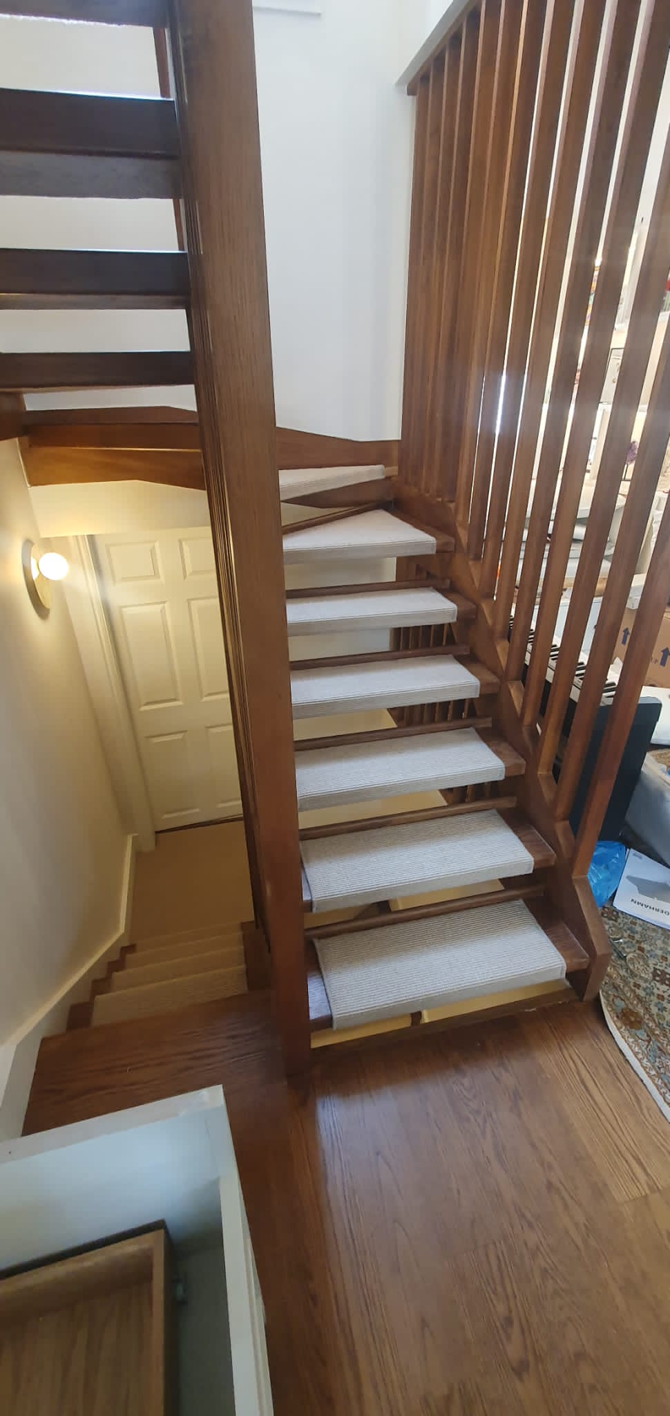 Crucial Trading Sisal Harmony Boucle Moon Frost B257 Carpet Installation in Richmond - Carpet - Residential