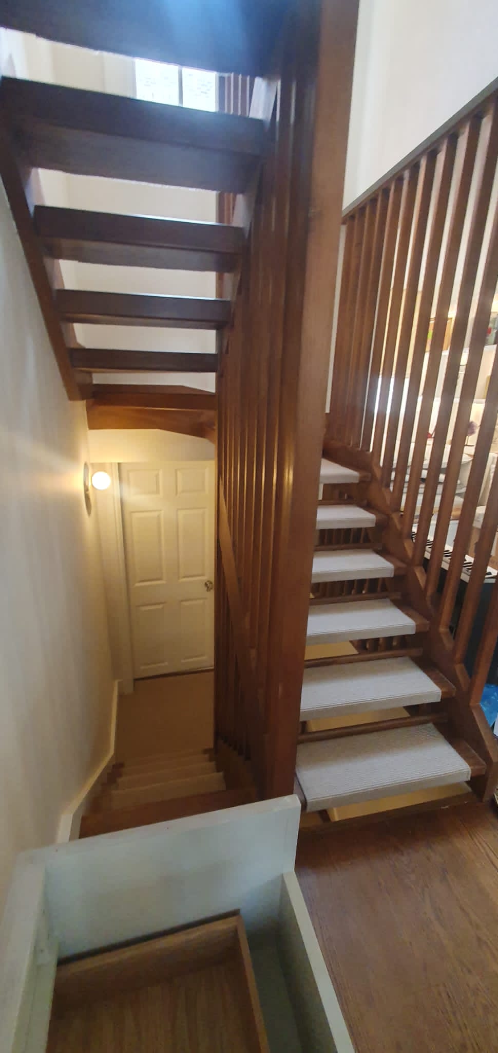 Crucial Trading Sisal Harmony Boucle Moon Frost HB257 carpet installation in Hammersmith-2