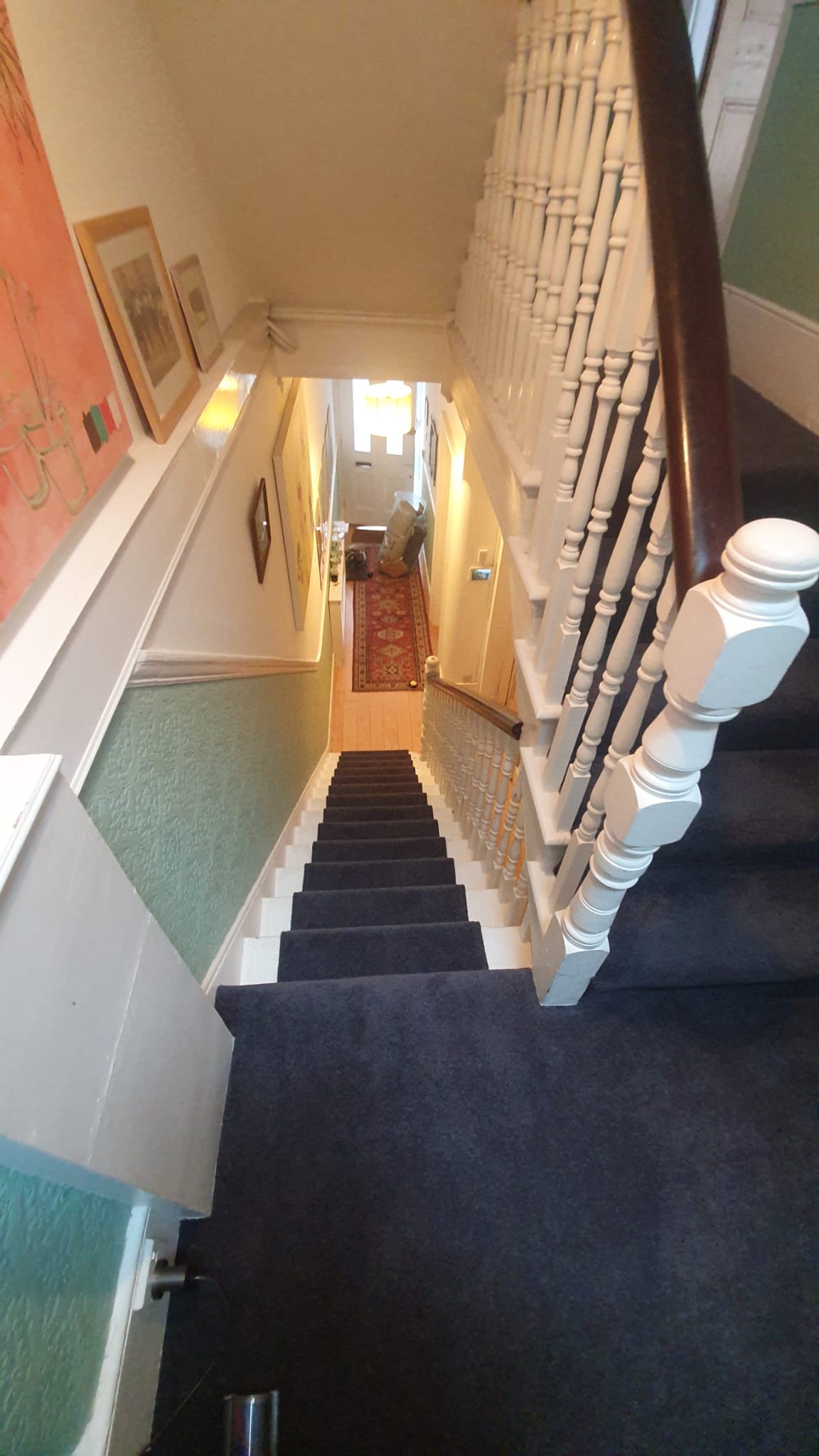 Hugh Mackay Carpets Durham Twist Polaris Blue installation in Richmond-0