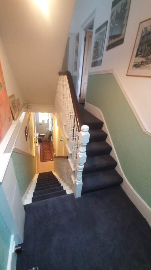 Hugh Mackay Carpets Durham Twist Polaris Blue Installation in Richmond, Carpet, Home