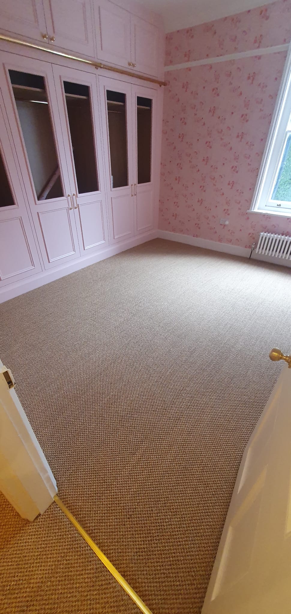 Kersaint Cobb Sisal Tigers Eye Titanium Carpet Installation in Wandsworth - Carpet - Residential